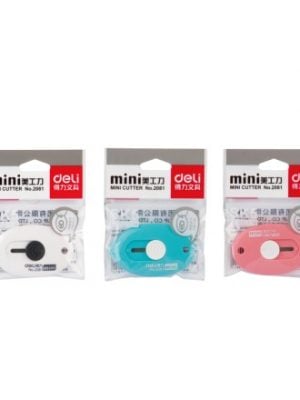 得力2081美工刀 （发货颜色随机）