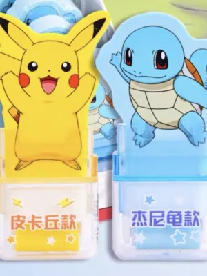 宝可梦滚轮橡皮擦 YZ300002 款式随机